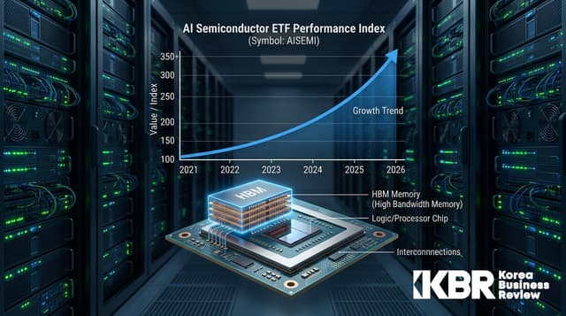 Retail Funds Flock to AI Semiconductor ETFs: Why Samsung Electronics and SK Hynix Value Chains are Chosen